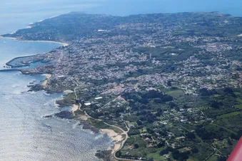 Vue sur Port-Joinville, le chef-lieu