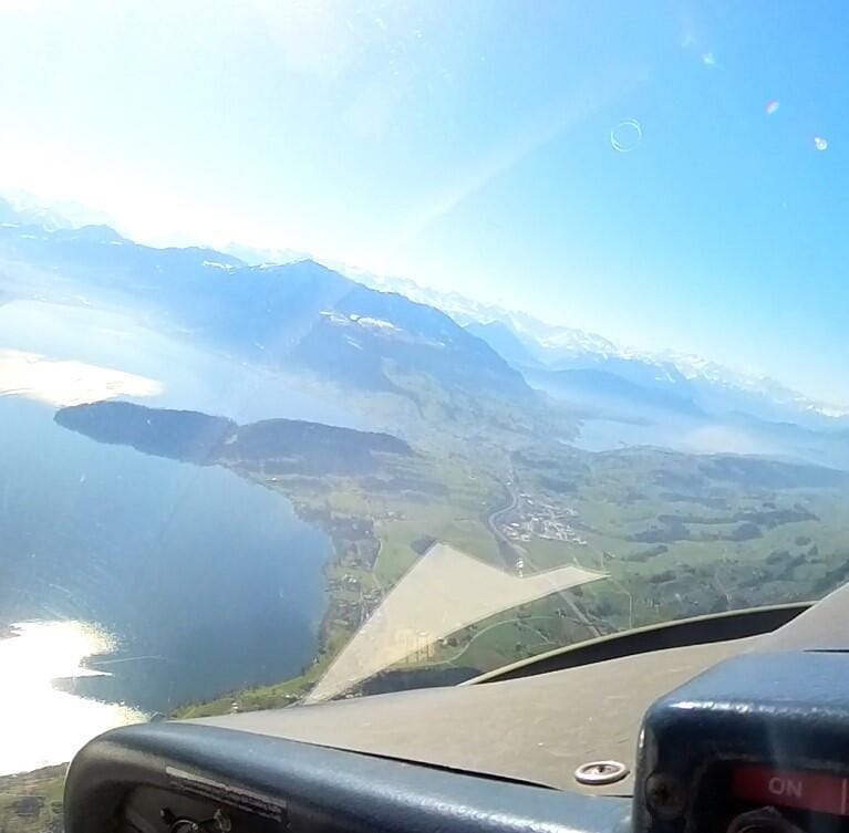 Ausflug nach Locarno - Hinflug - Aufenthalt - Rückflug
