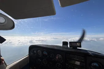 🛩️ Ganderkesee nach Frankfurt-Egelsbach 🌤️