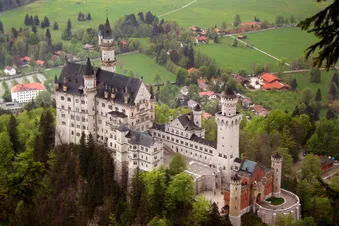 Rundflug ins Alllgäu / Schloss Neuschwanstein