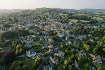 The Cotswolds from the air