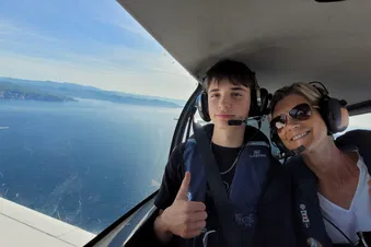 Vol Wingly d'une famille heureuse !