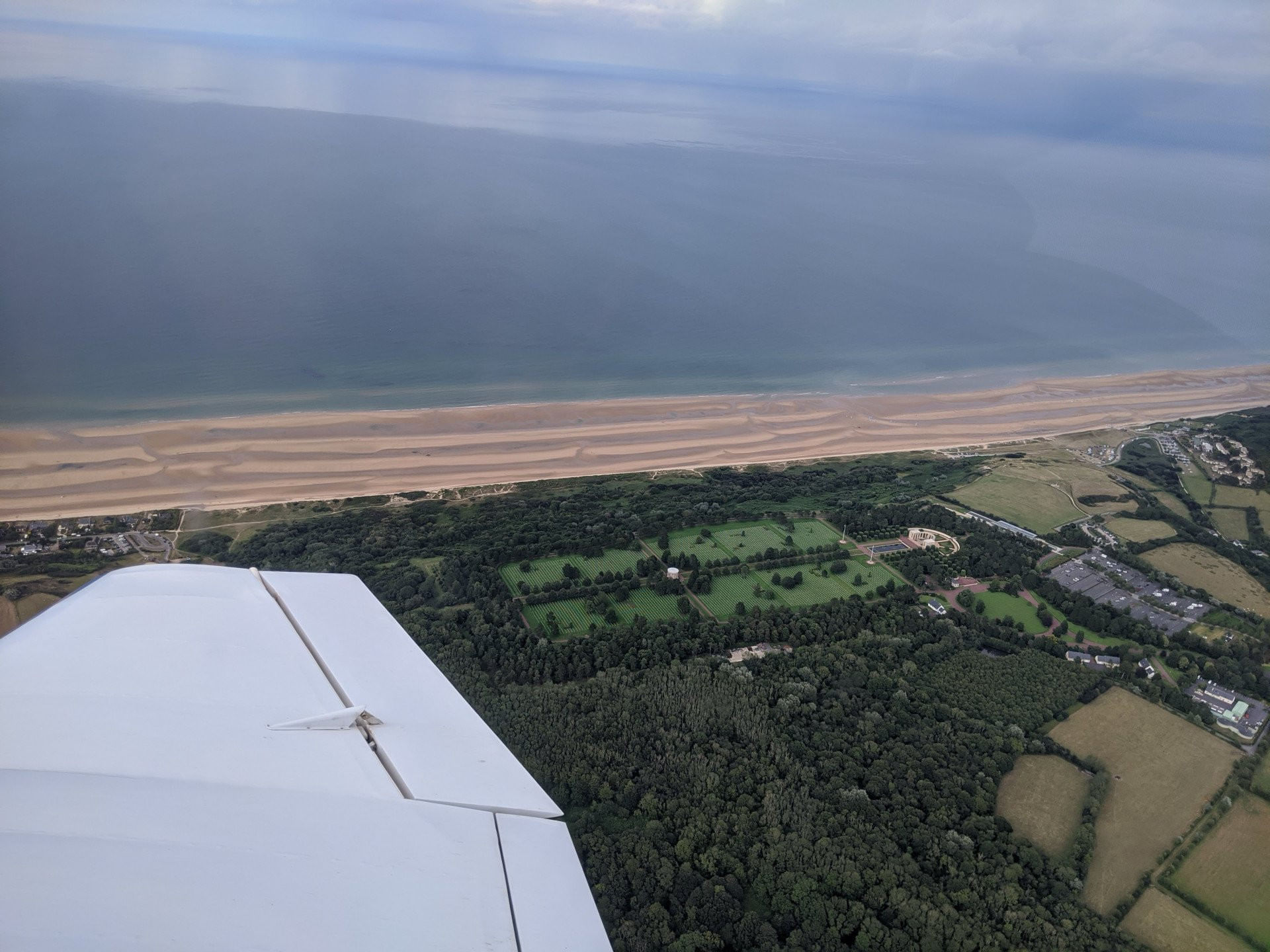 Balade aérienne : Les Plages du Débarquement