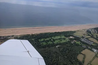Balade aérienne : Les Plages du Débarquement
