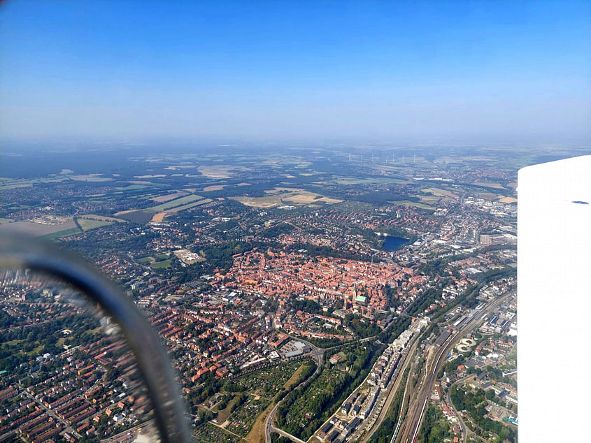 Lüneburg Rundflug / Lüneburg Sightseeing