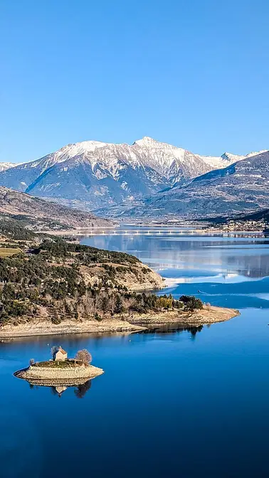 Déjeuner à Gap et lac de Serre-Ponçon