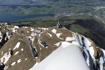 Flug zum grossen und kleinen Mythen und über die Rigi retour