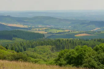 vue depuis le Mont Beuvray