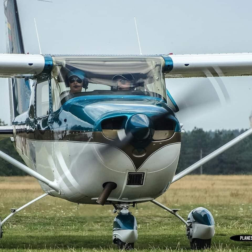 Sightseeing over Trakai, Lithuania