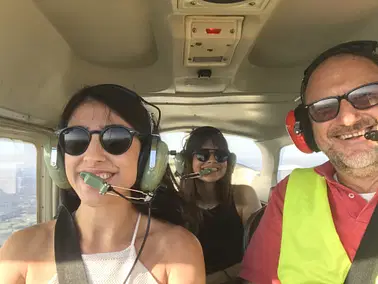 Day trip to Duxford in Piper PA28