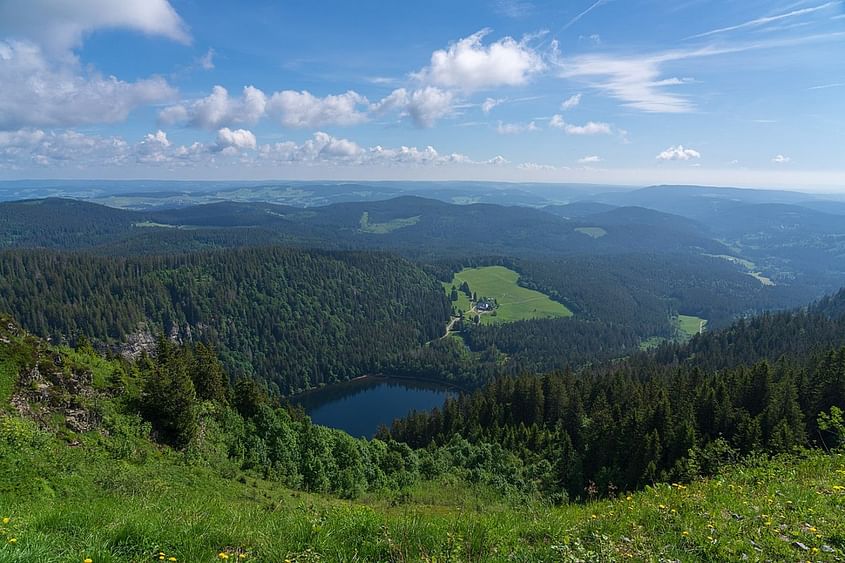 Rundflug über Schwarzwald - Titisee - Schluchsee