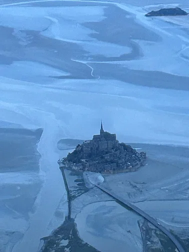 Balade aérienne à la découverte du Mont Saint-Michel