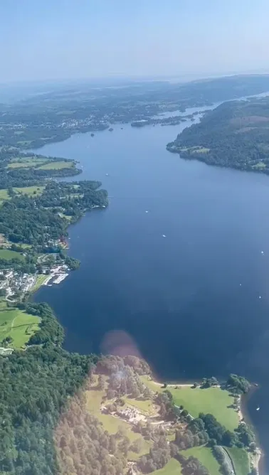 Blackpool coast-Lake Coniston-Lake Windermere ✈️