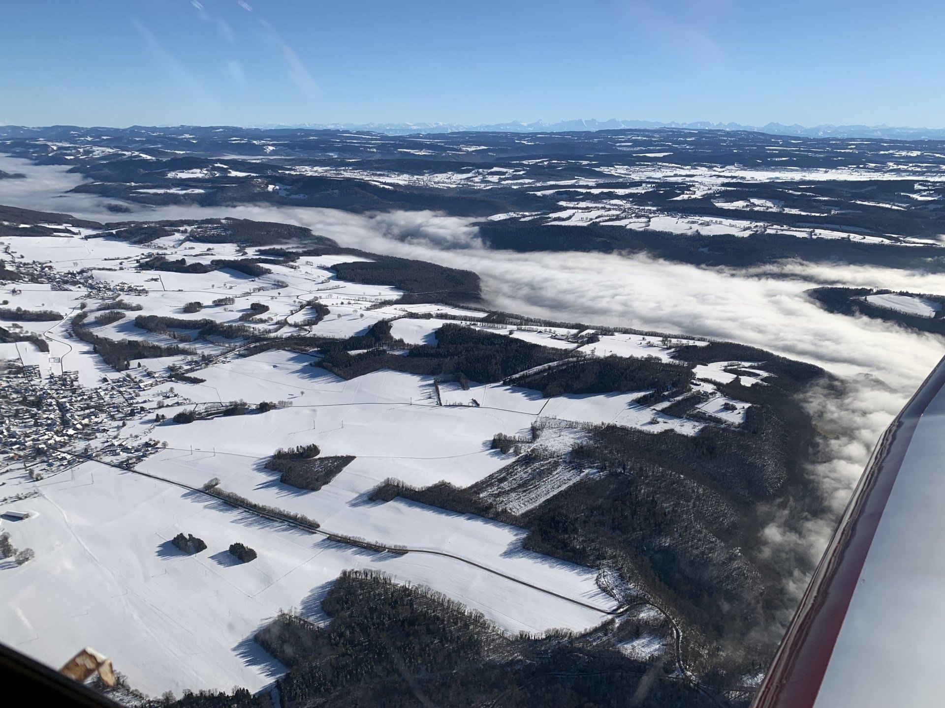 Balade aérienne au Nord de la Franche-Comté (45 minutes)