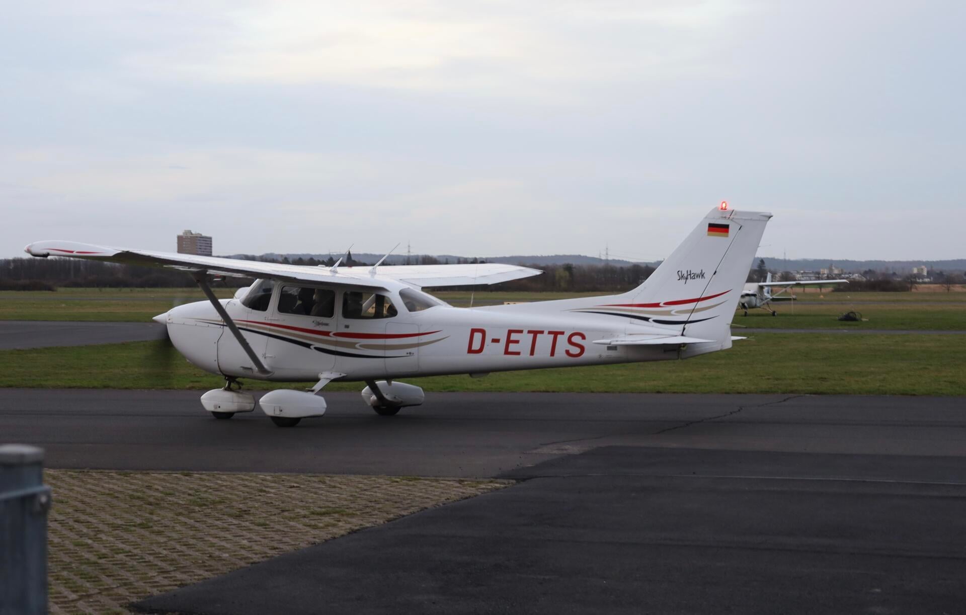 Cessna 172 R, sehr zuverlässiges Flugzeug.