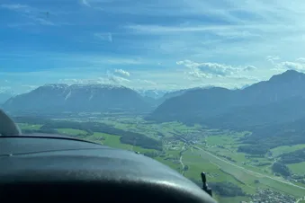 Die Alpen aus der Luft - Seen, Dachstein, Zell, Wendelstein