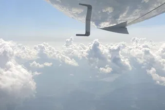 A panoramic flight overseeing Istra Croatia