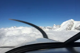 Excursion exceptionnelle : vol Mt Blanc + Mt Cervin (Italie)