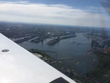 Sightseeing over North-Holland / Amsterdam