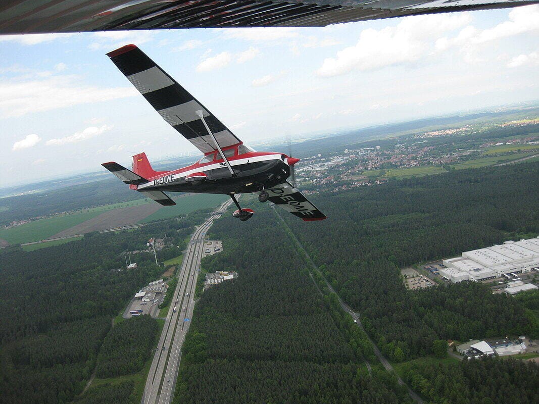 Rundflug über das Münsterland