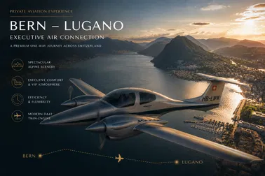 Private Air Transfer Bern → Lugano