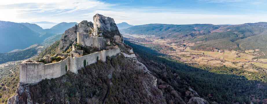 Votre baptême de l’air au-dessus des châteaux Cathares