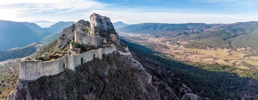 Votre baptême de l’air au-dessus des châteaux Cathares