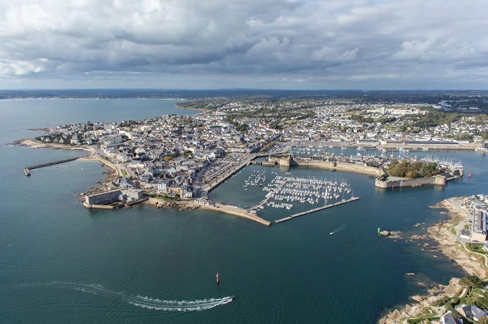 Survol : Archipel des Glénans, Ile de Groix, Concarneau