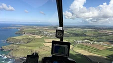 Travel along the Norfolk coastline in a private Helicopter