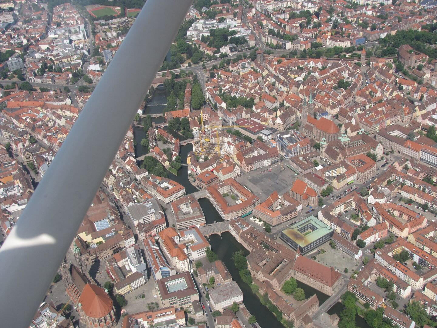 Kurzflug Nürnberg - Fürth - Erlangen