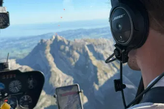 Sehe die Ostschweiz von oben