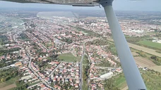 Panoramic flight over Zagreb for two persons
