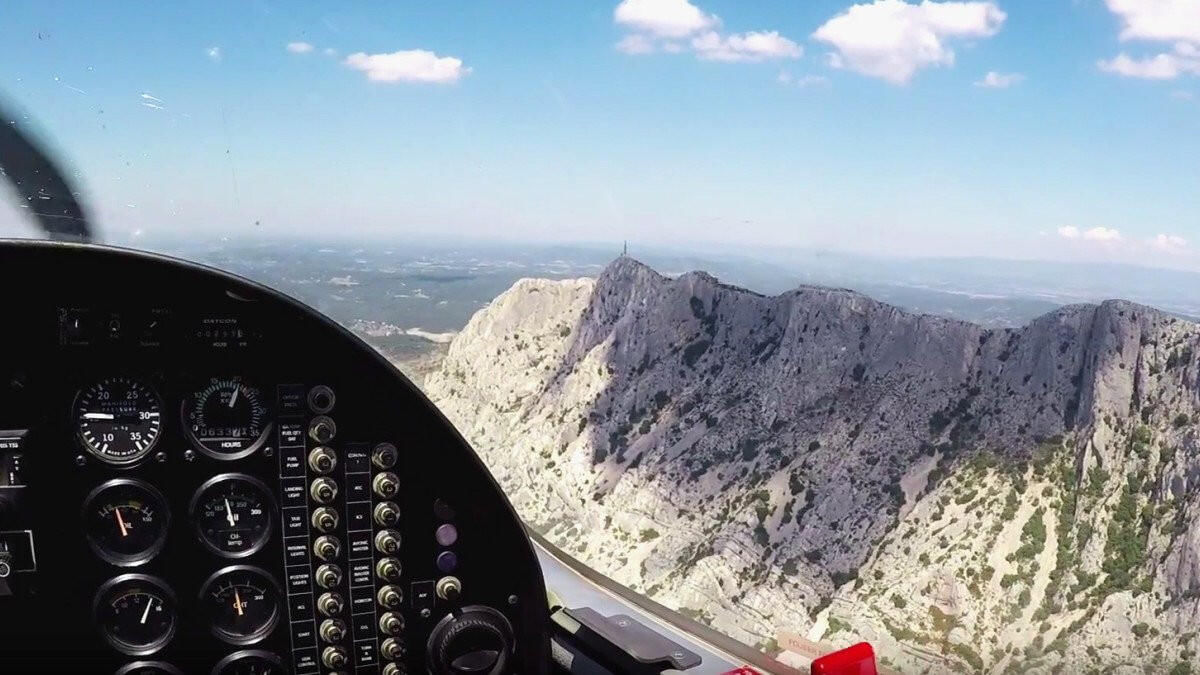 Vol au-dessus de la Sainte Victoire de Cézanne en hélico !