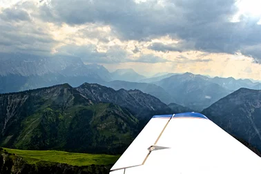 Alpenrundflug Deluxe in einer DV20