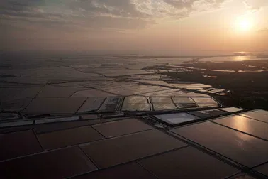 Coucher de soleil en Camargue