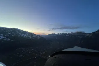 Sonnenuntergang Walensee