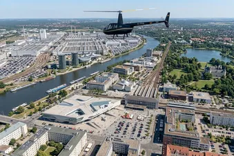 30 Minuten über den Dächern von Wolfsburg