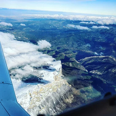 Les sommets enneigés du Vercors !