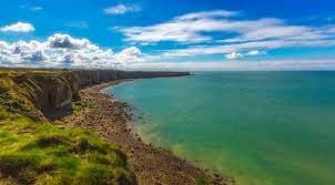 Survol de la côte Normande : Étretat - Deauville