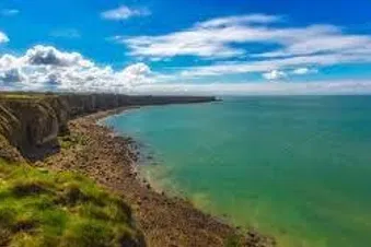 Survol de la côte Normande : Étretat - Deauville