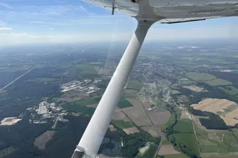 Ein lokaler Rundflug wohin du willst