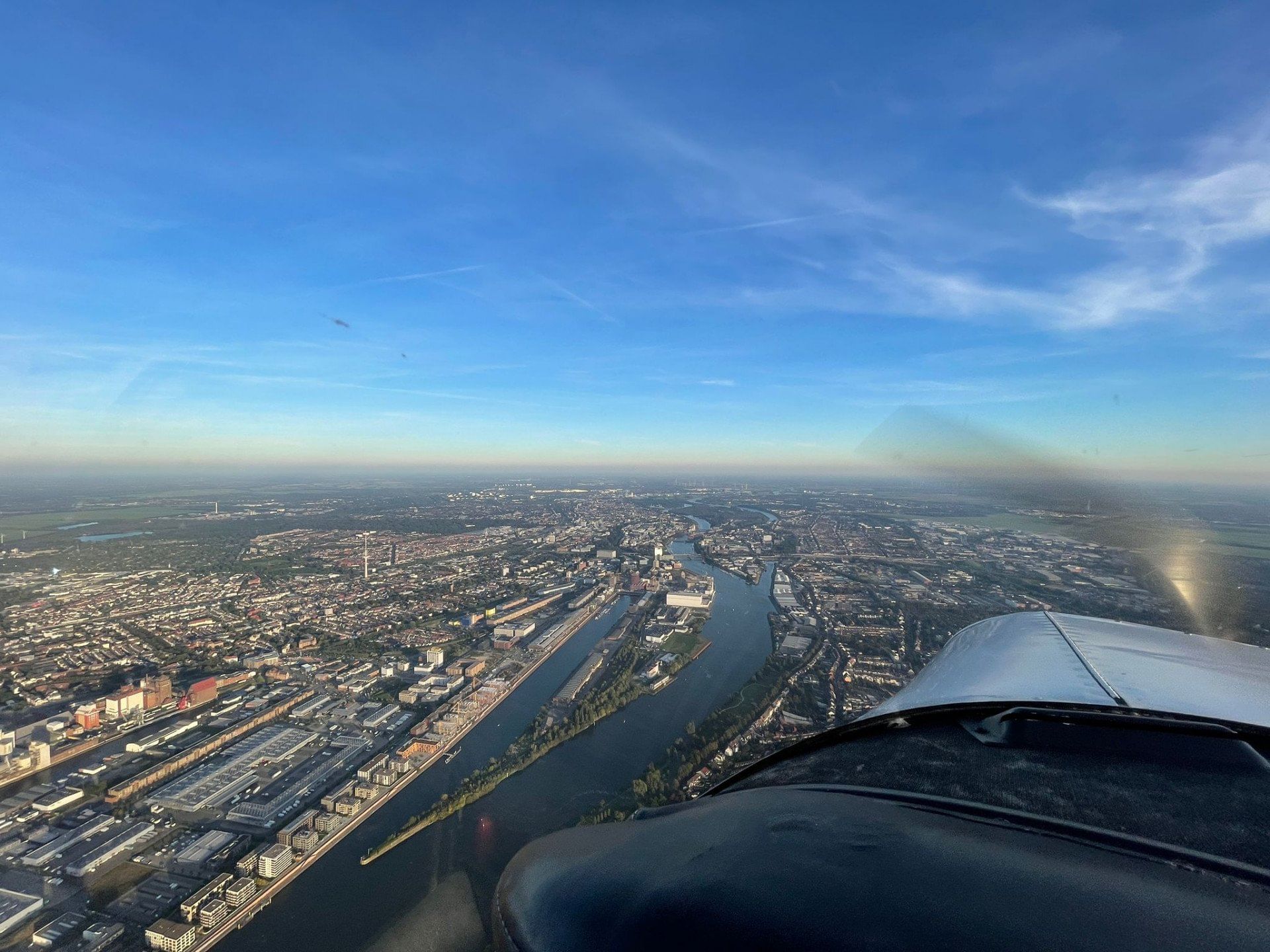 Rundflug über Bremen und umzu!
