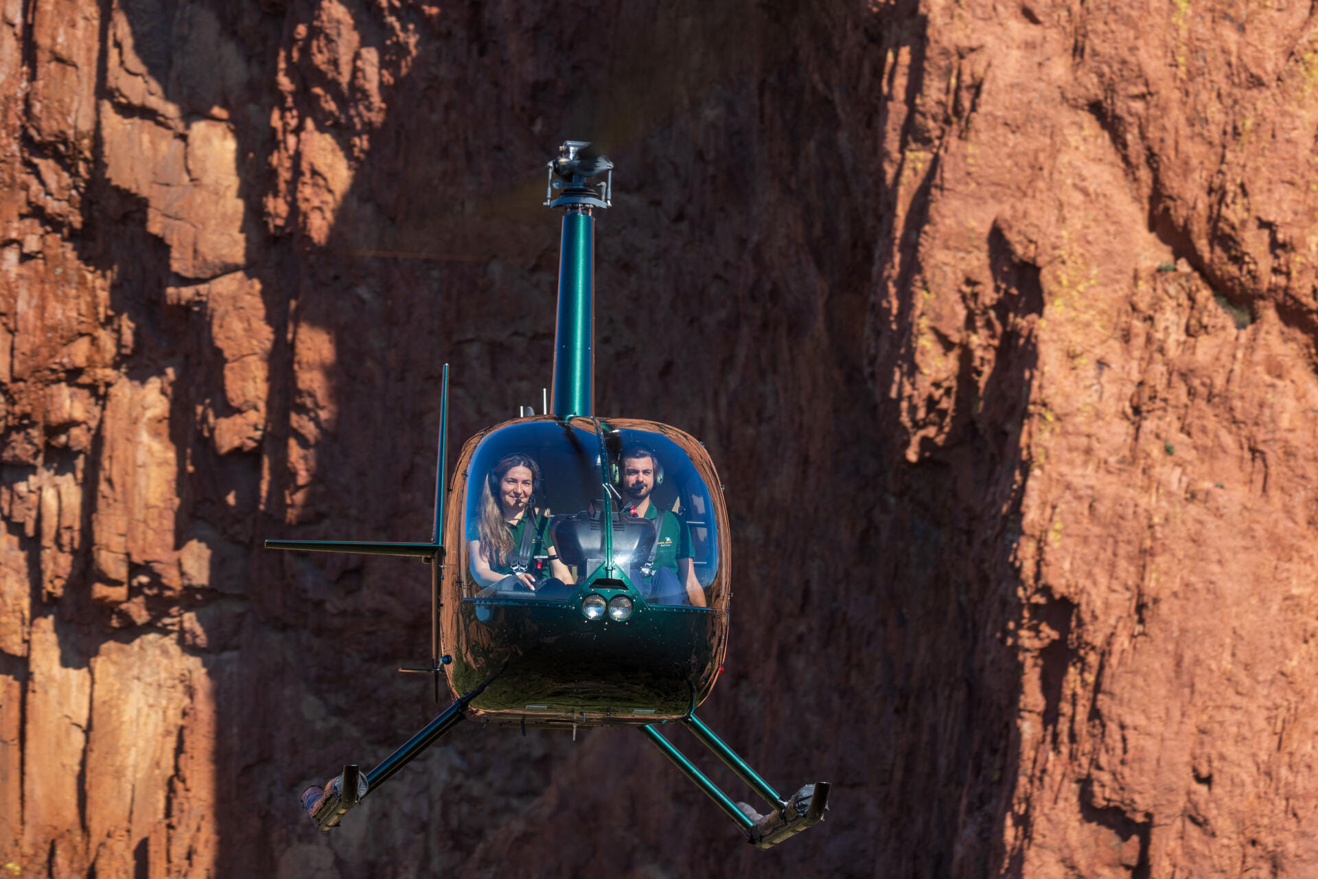 Les Gorges du Verdon en hélicoptère - Vol privé - R44