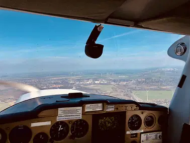 Rundflug Berlin, Cessna 172, 3 Gäste