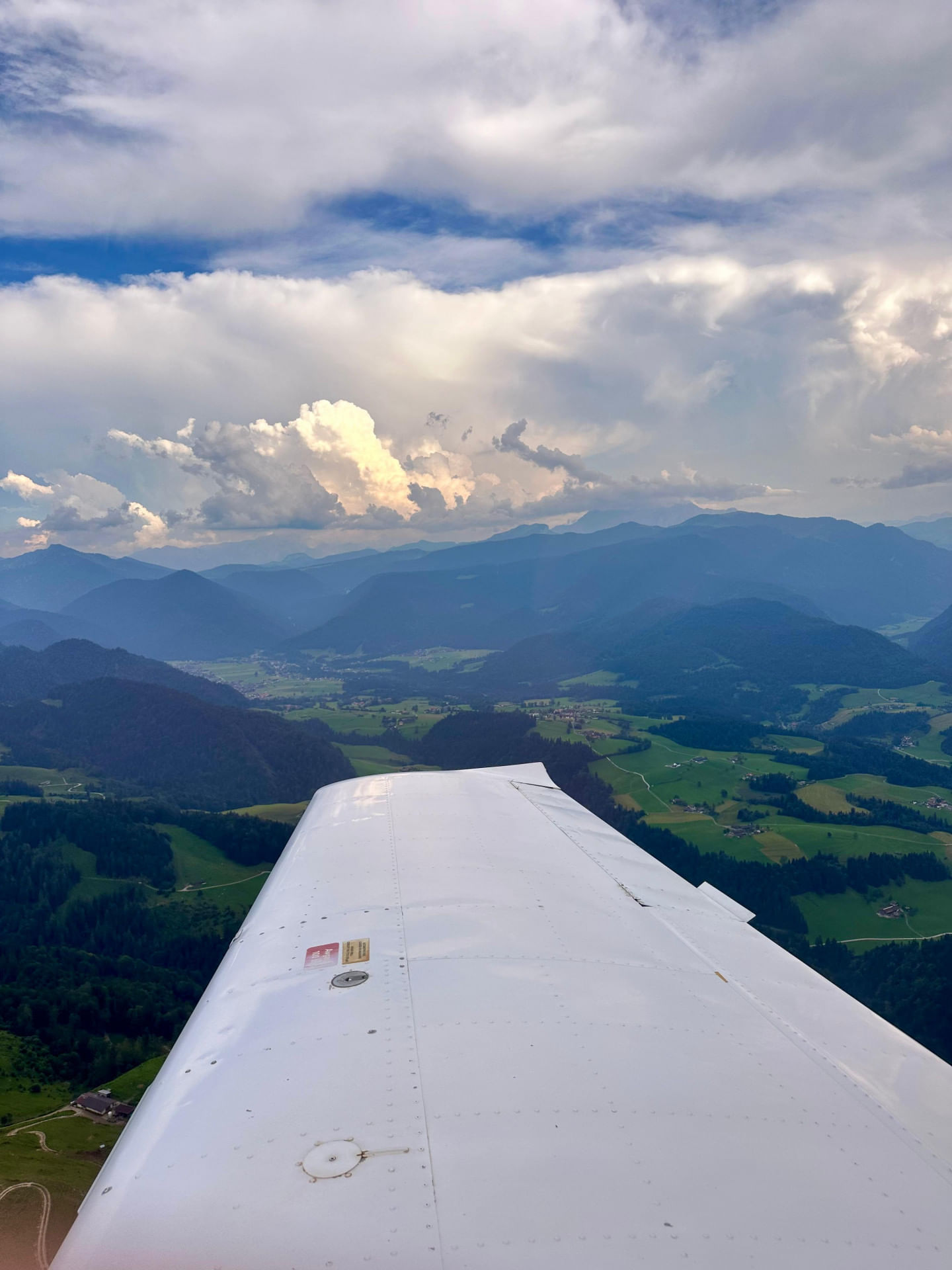 Alpenflug nach Zell am See