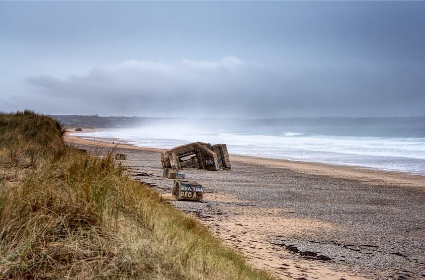 Balade aérienne : les plages du débarquement depuis Le Mans