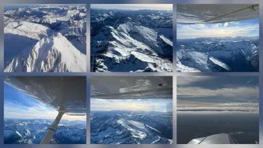 🛩️ Les Pyrénées, Pic du midi, Trois Seigneurs, Mont Valier