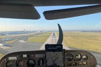 Tour über das Ruhrgebiet mit einer Landung in CTR