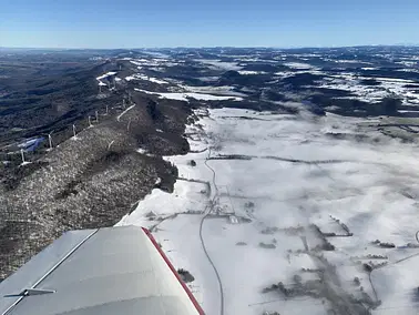 Balade aérienne au Nord de la Franche-Comté (45 minutes)