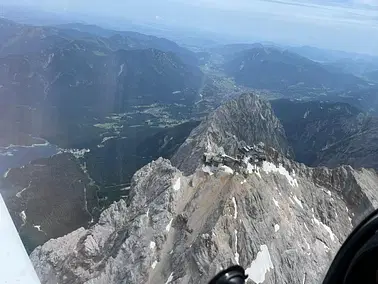 Flug um die Zugspitze